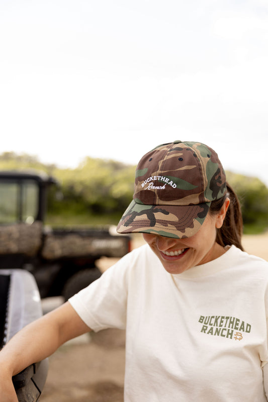 Camo Embroidered Hat